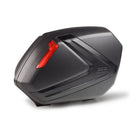 V37 - Jeu de valises latérales Monokey® SIDE – aspect carbone, max. charge 10 kg