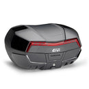 V58 Maxia 5 Monokey top case, black - with red reflector
