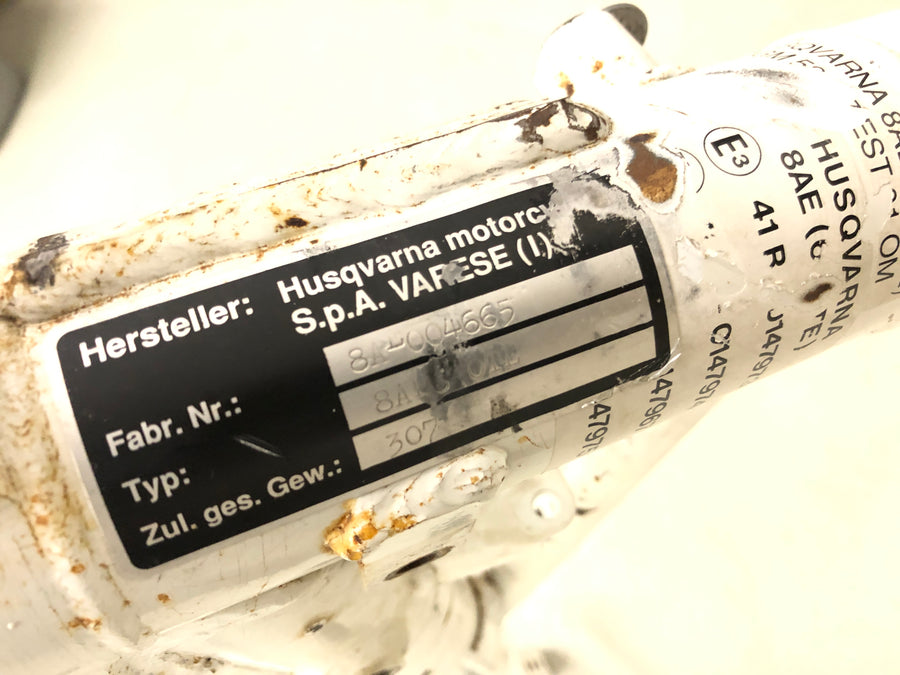 Husqvarna TE 610 8AE [1992] - Châssis avec papiers
