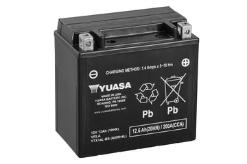 HARLEY-DAVIDSON XL 883 N FER [2011-2018] - YTX14L-BS 12V 12Ah 200CCA