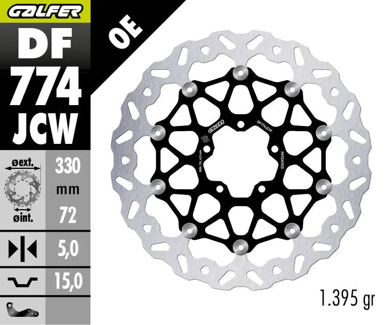 Ducati 1100 Panigale V 4 [2025-2026] - BREMSSCHEIBE FLOATECH WAVE – Bild 2