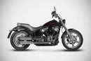 harley davidson fxlrs [ZARD] – Silencieux Slip-Ons superposés pour HD-SOFTAIL M8-6
