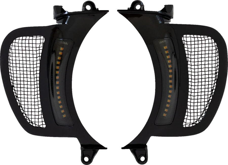 harley-davidson road glide st [CUSTOM DYNAMICS] – Inserts de ventilation Genesis® 4 Dynamic LED Road Glide®