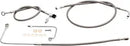 Harley Davidson FLS [LA CHOPPERS] – Stainless Steel Brake Line Set