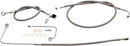 Harley Davidson FLS [LA CHOPPERS] – Stainless Steel Brake Line Set