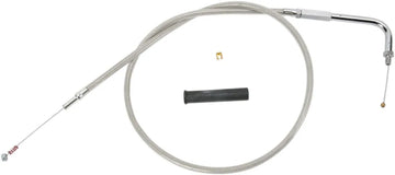 harley davidson flst [DRAG SPECIALTIES] - Câble de ralenti gainé en acier inoxydable