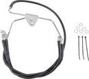 Harley Davidson Flhtcui [DRAG SPECIALTIES] - Kit de conduite de frein en vinyle noir étendu-1