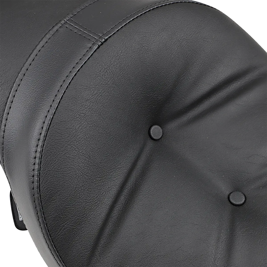 harley-davidson sportster s [DRAG SPECIALTIES] – Selle plate en vinyle à double cuvette
