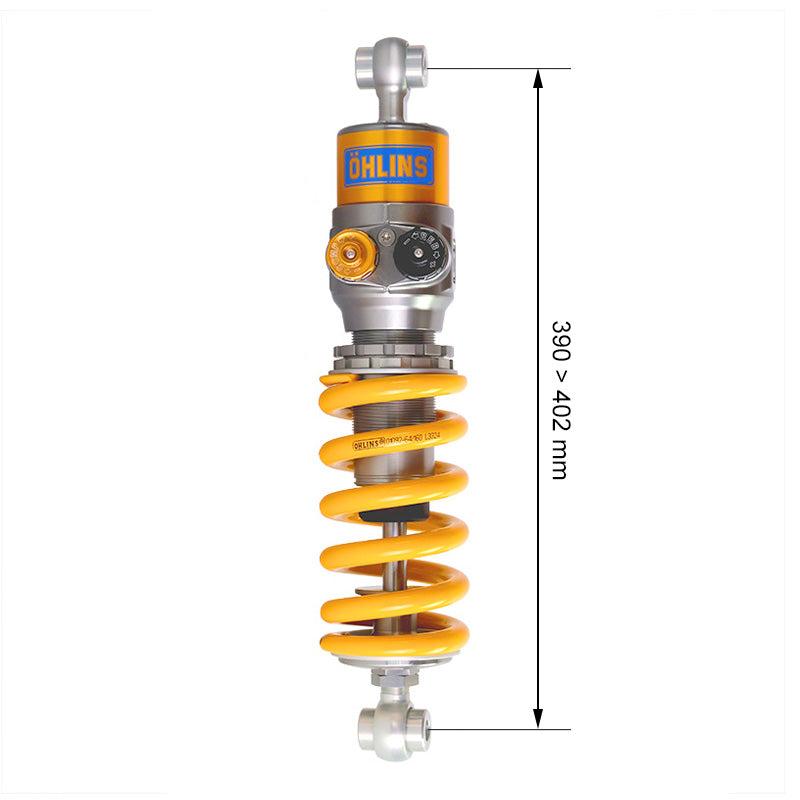 BMW R nineT 1200 Urban G/S (niedriger Auspuff) [2017-2023] - Öhlins TTX 36 ILX Stoßdämpfer (hohe Version)