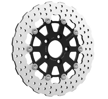 harley davidson touring [RICK'S MOTORCYCLES] – Disque de frein design vague flottante