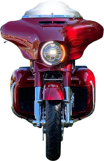 harley davidson flhtcui [CUSTOM DYNAMICS] – Garniture d'anneau de clignotant ProBEAM® - 0