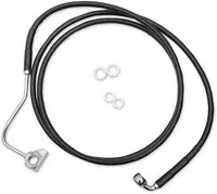 Harley Davidson Fltr [DRAG SPECIALTIES] - Kit de conduite de frein prolongée en vinyle noir