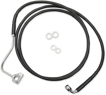 Harley Davidson Fltr [DRAG SPECIALTIES] - Kit de conduite de frein prolongée en vinyle noir