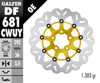 Harley-Davidson XL 1200 R Sportster Roadster [2008] - brake discs - surface: gold, silver - picture 6