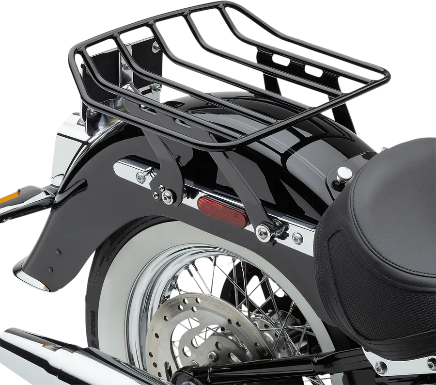 Harley Davidson Softail Street Bob FXBB [COBRA] - Porte-bagages enveloppant amovible Big Ass®