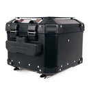 BMW F 450 GS [2026-] - Atlas 44L Universal-Aluminium-Topcase + Gepäckträger mit Soziusgriffen