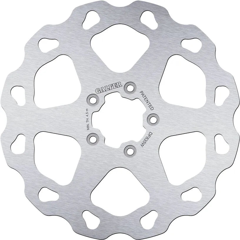 Harley-Davidson XL 883 R Roadster [2015] - Disque de frein Wave® - surface : argent, acier inoxydable - image 1
