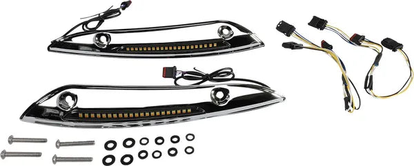 Harley Davidson Fltr [CUSTOM DYNAMICS] – Genesis® 4 Dynamic LED Road Glide® Windshield Strip