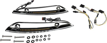 Harley Davidson Fltr [CUSTOM DYNAMICS] - Bande de pare-brise Genesis® 4 Dynamic LED Road Glide®