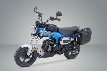 Honda ST 125 Dax [2023-2024] - Système de sacoches latérales Legend Gear LC Black Edition gauche - photo 2