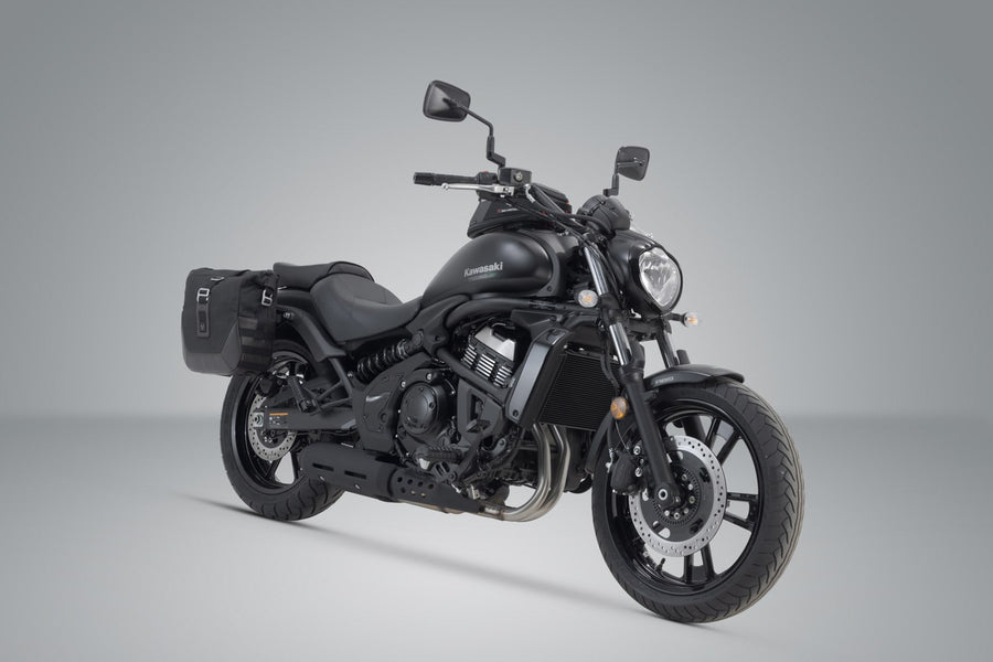 Kawasaki EN 650 S Vulcan [2015-2024] - Legend Gear side bag system LC2 Black Edition – Image 2