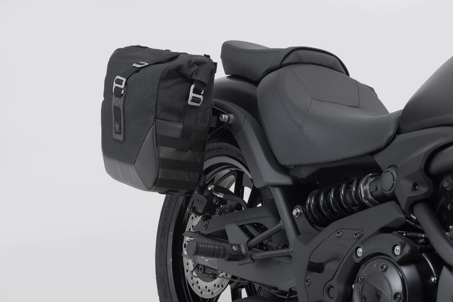 Kawasaki EN 650 S Vulcan [2015-2024] - Legend Gear side bag system LC2 Black Edition – picture 6