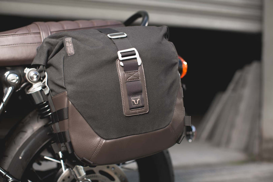 Triumph Bonneville 1200 T 120 Black [2022-2026] - Legend Gear LC2 Side Bag System Brown Edition - Image 1