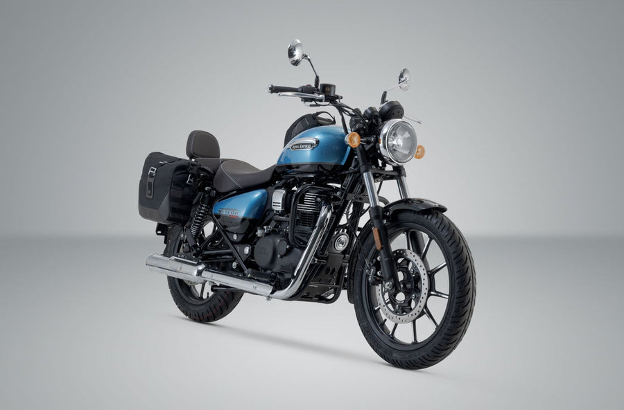 Royal Enfield Meteor 350 [2021-2025] - Legend Gear side bag system LC Brown Edition - Image 2
