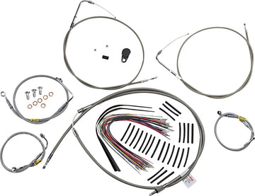Harley Davidson Touring [BURLY BRAND] - Kit de fixation de poignée pour les anciens modèles Touring avec guidon Bagger Bar