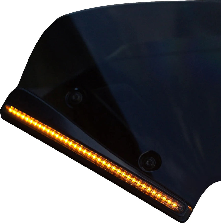 harley-davidson road glide [CUSTOM DYNAMICS] - Garniture de pare-brise LED avec clignotants