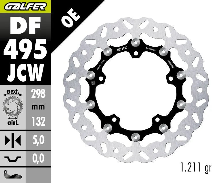 Yamaha XV 1900 SCL Raider Scl [2012-2014] - DISQUE DE FREIN FLOATECH WAVE – photo 2