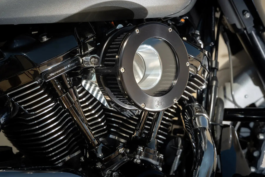 Harley-Davidson FLRT 1690 Freewheeler [2015-2016] - BA Luftfilterkit – Oberfläche: Schwarz, Klar – Bild 2