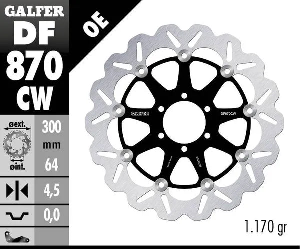 ducati monster 620 [2006] - brake discs – picture 4