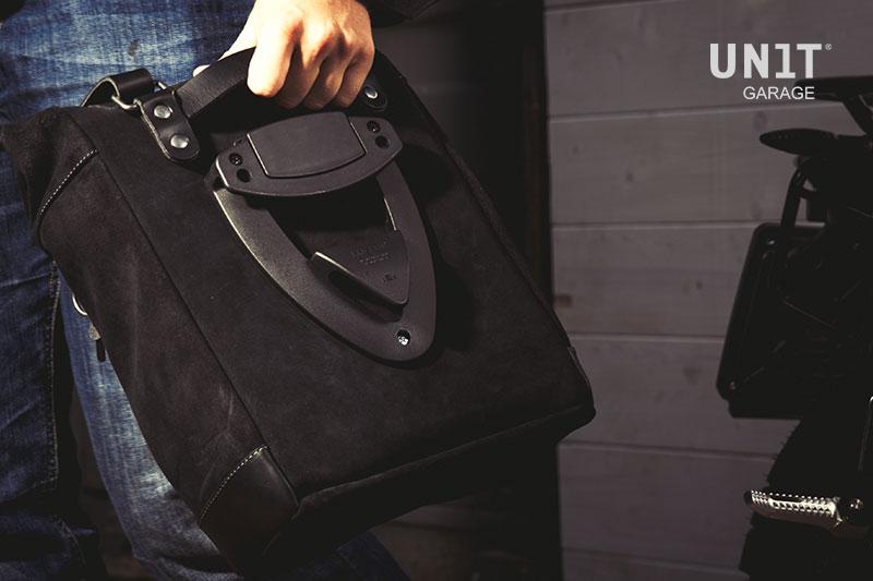 BMW R nineT 1200 Urban G/S (niedriger Auspuff) [2017-2023] - Seitentasche Scram aus Spaltleder 22L-30L