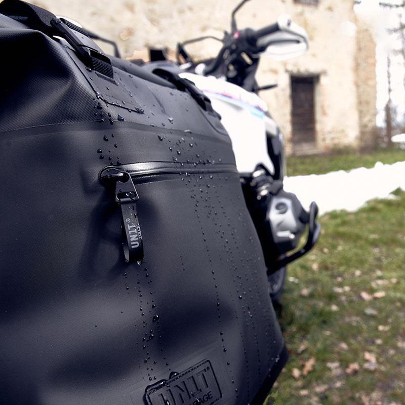 BMW F 900 GS [2023-] - Khali side bag made of TPU 35L - 45L + aluminum plate