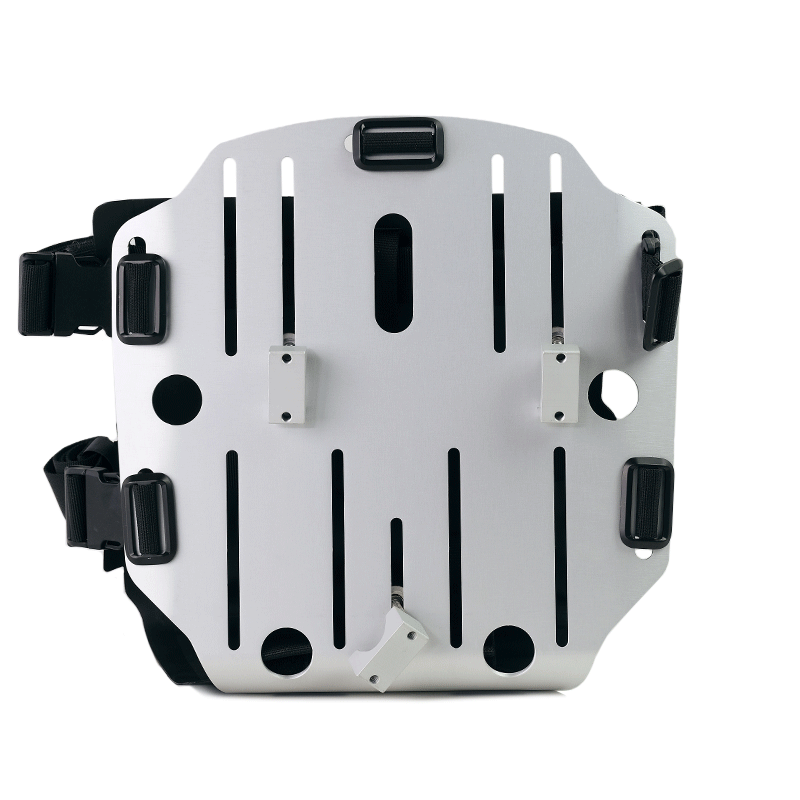 BMW R 1150 R [2000-2006] - Alu-Taschenhalter mit verstellbarer Khali-Hypalon-Front