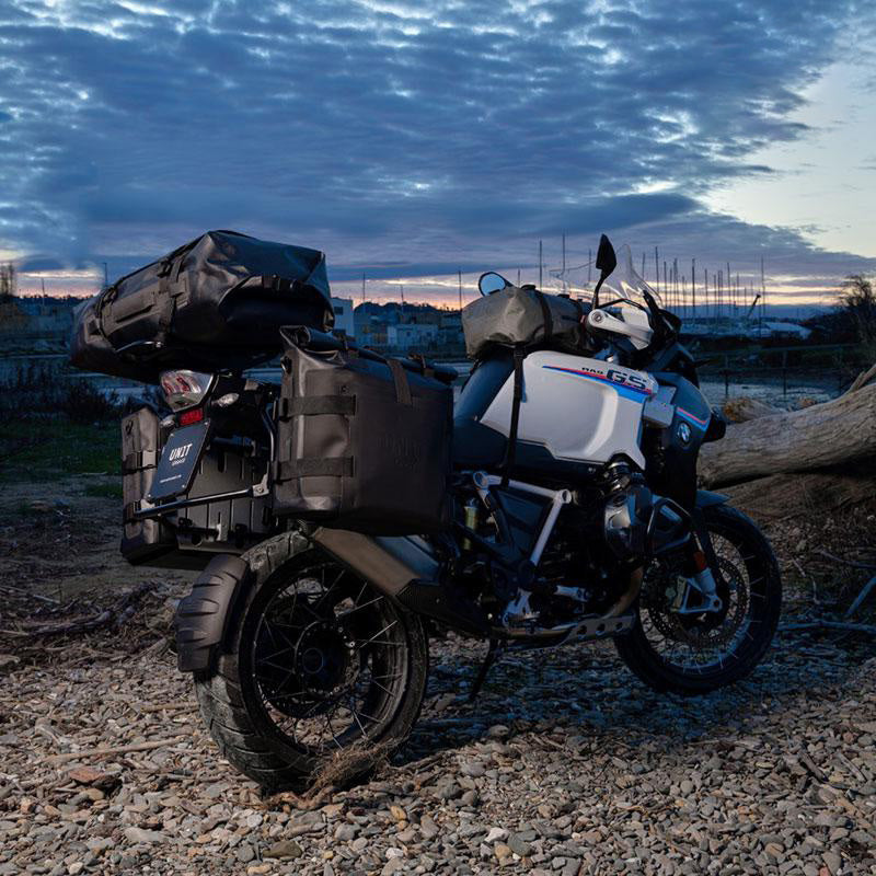 BMW R 120 G/S [2004-2012] - Alu-Taschenhalter Hypalon mit Schnellverschluss