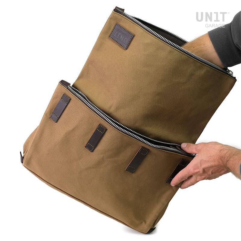 BMW R nineT 1200 Scrambler [2016-2023] - Fezzan Canvas Messenger Bag