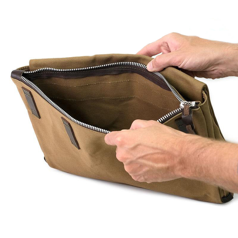 BMW R nineT 1200 Scrambler [2016-2023] - Fezzan Canvas Messenger Bag
