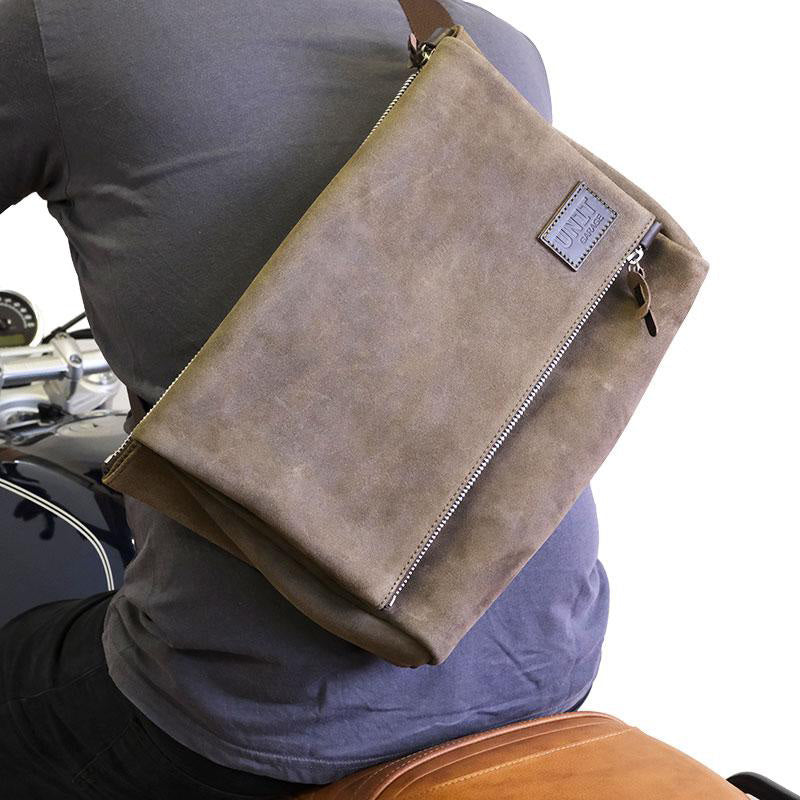 BMW R nineT 1200 Scrambler [2016-2023] - Fezzan Messenger Bag Crust Leder
