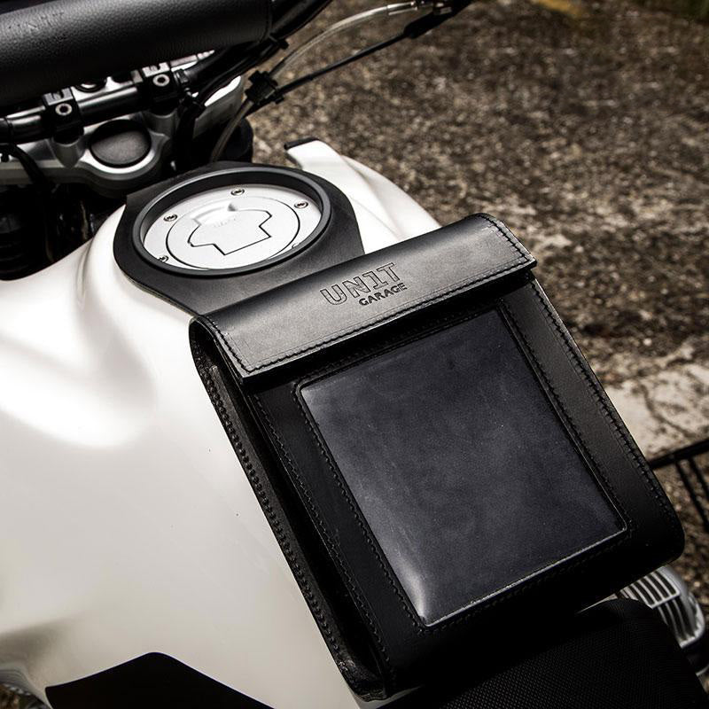 BMW R nineT 1200 Urban G/S (hoher Auspuff) [2017-2023] - Tankrucksack aus Leder