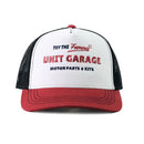 BMW R 12 nineT [2024-2026] - Vintage Unitgarage Trucker Hut weiß/rot