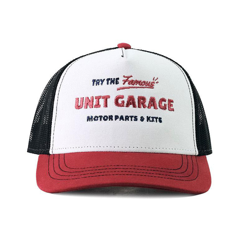 BMW F 850 GS [2018-2024] - Vintage Unitgarage Trucker Hut weiß/rot