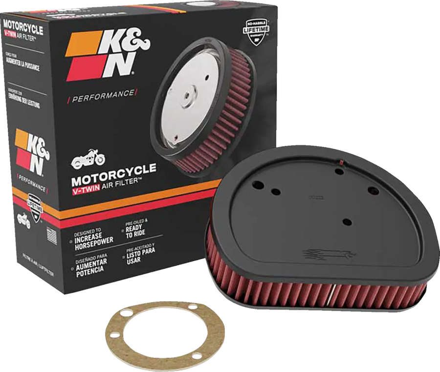 Harley Davidson FLSTC [K&N] - Filtre à air de remplacement à haut débit