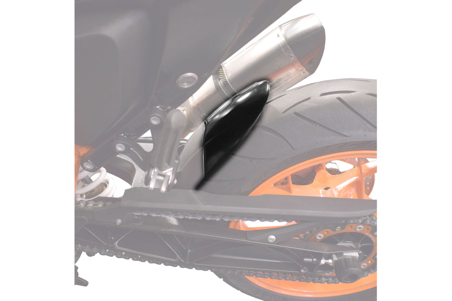 KTM 390 ADVENTURE SW [2024] – Extension de garde-boue – Noir mat