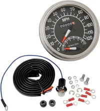 Harley Davidson FX [DRAG SPECIALTIES] – 5" FL-Style 2:1 Speedometer