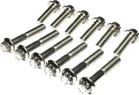 Harley-Davidson FXDBA 1690 Dyna Street Bob Limited [2013] - Dress-Up 12-Point External Primary/Transmission Engine Bolts Kit - Image 5