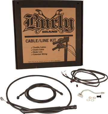 harley davidson touring [BURLY BRAND] – raccord de poignée pour modèles touring - 0