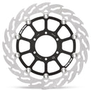 Bmw M 1000 R ABS [2025, 2025-2026] - FLAME floating aluminum brake disc - surface: black, silver - item no. 113209 – Image 1