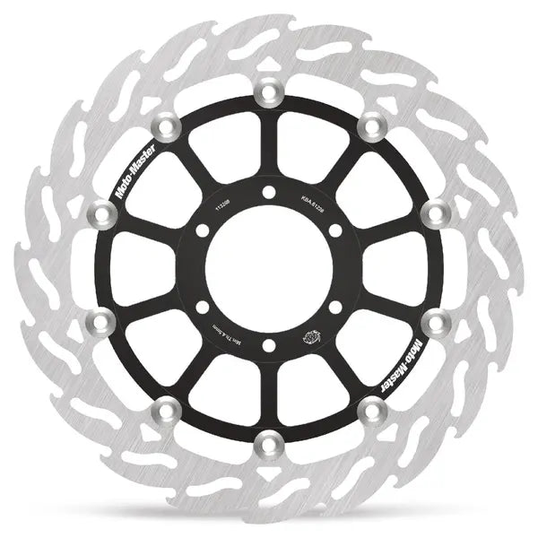 BMW S 1000 R [2025-2026] - FLAME floating aluminum brake disc - surface: black, silver - item no. 113209 – Image 4